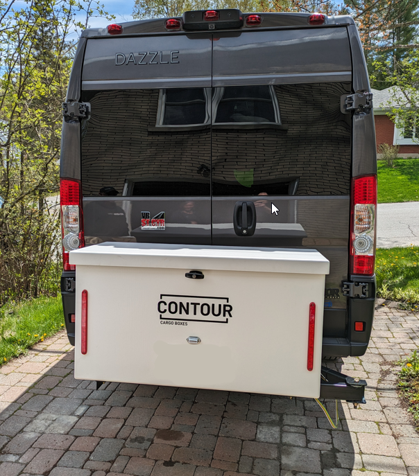 Location par semaine - Coffre de transport avec support pivotant